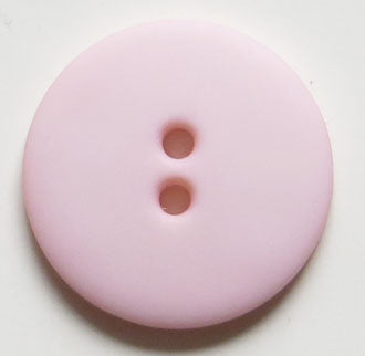 23mm 2-Hole Round Button - pink