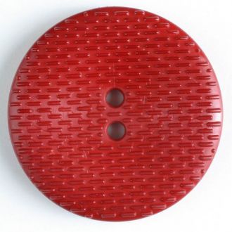 38mm 2-Hole Round Button - red