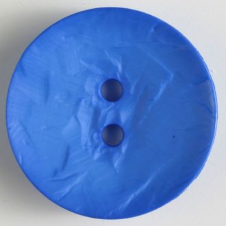 60mm 2-Hole Round Button - blue