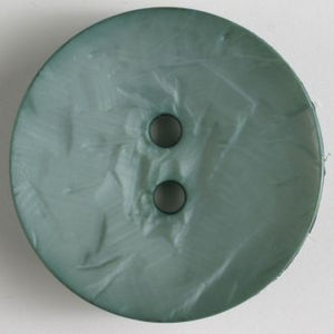 60mm 2-Hole Round Button - gray-green