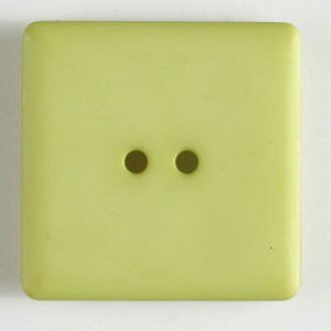 25mm 2-Hole Square Button - light green