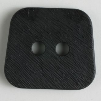 30mm 2-Hole Square Button - black