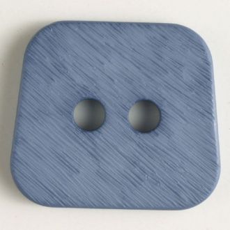 30mm 2-Hole Square Button - gray blue