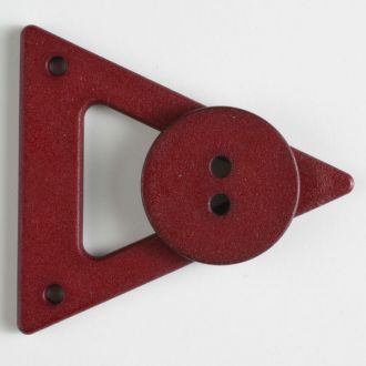 70mm Closure with Button - red