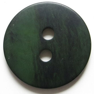 45mm 2-Hole Round Button - green