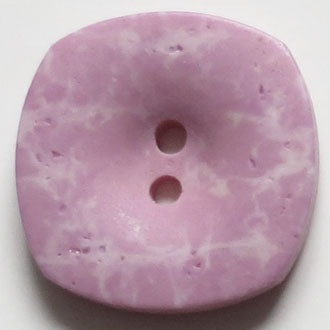 23mm 2-Hole Square Button - lilac