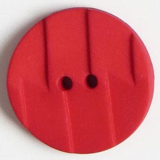 28mm 2-Hole Round Button - red