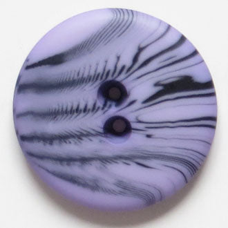 28mm 2-Hole Round Button - lilac