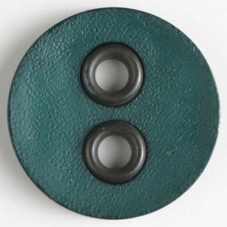 23mm 2-Hole Round Button - green