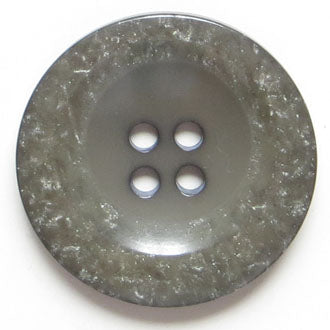 38mm 4-Hole Round Button - gray