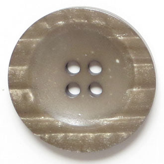 38mm 4-Hole Round Button - brown