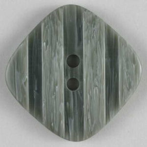 23mm 2-Hole Square Button - gray