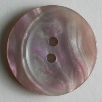 18mm 2-Hole Round Button - pink