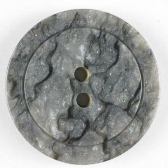 25mm 2-Hole Round Button - gray