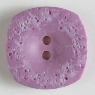 18mm 2-Hole Square Button - lilac