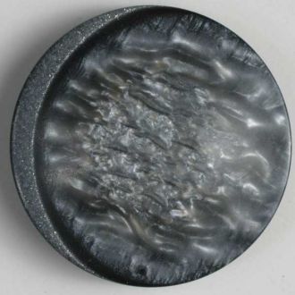 23mm Shank Round Button - gray irridescent