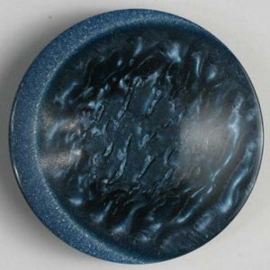 30mm Shank Round Button - blue