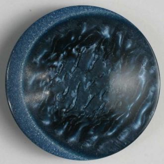23mm Shank Round Button - blue