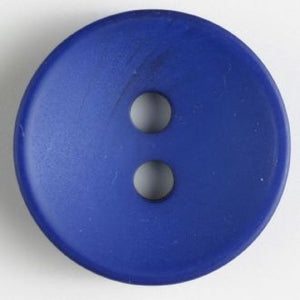 23mm 2-Hole Round Button - blue