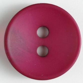 23mm 2-Hole Round Button - wine red