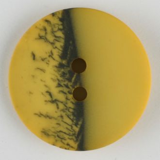 28mm 2-Hole Round Button - yellow