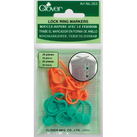 Clover Locking Stitch Markers